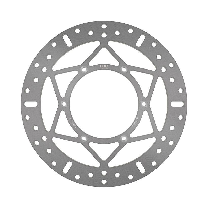 Ebc Silver/Stainless Steel Md6289d - Round D-Series Fixed Brake Disc For Gas Gas Ec125 2000-2010 Front