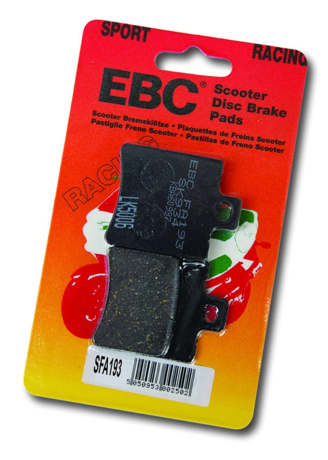 SFA235 - EBC SFA Series Organic Scooter Brake Pads For Benelli 49X 50 2008-2015 Front