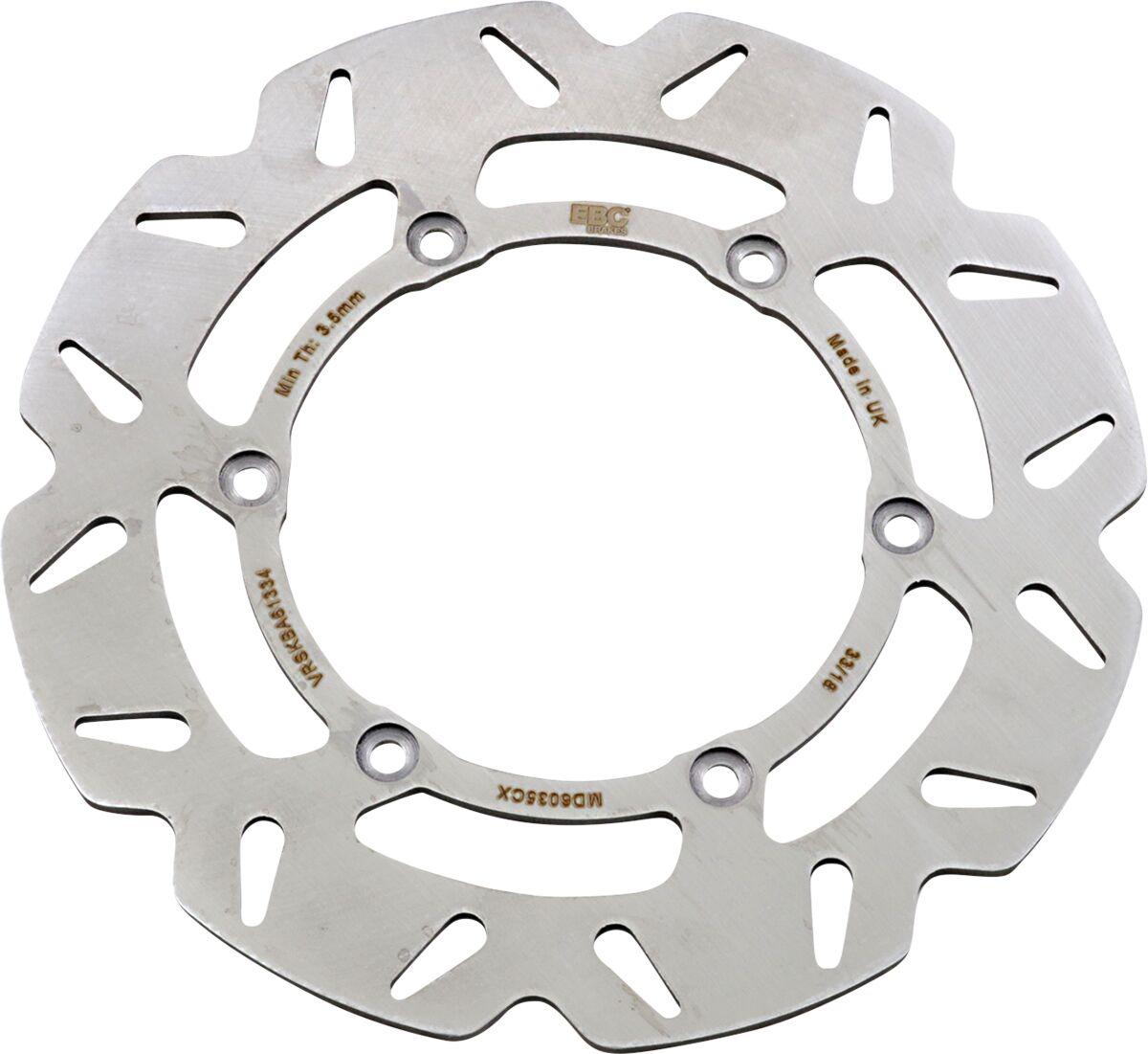 Ebc Silver Md6035cx - Cx Extreme Brake Disc For Gas Gas Ec 250 2023 Rear