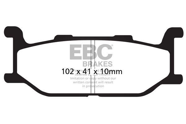 SFA179HH - EBC SFA-HH Series Sintered Scooter Brake Pads For Yamaha XP 500 T-Max 2001-2003 Front