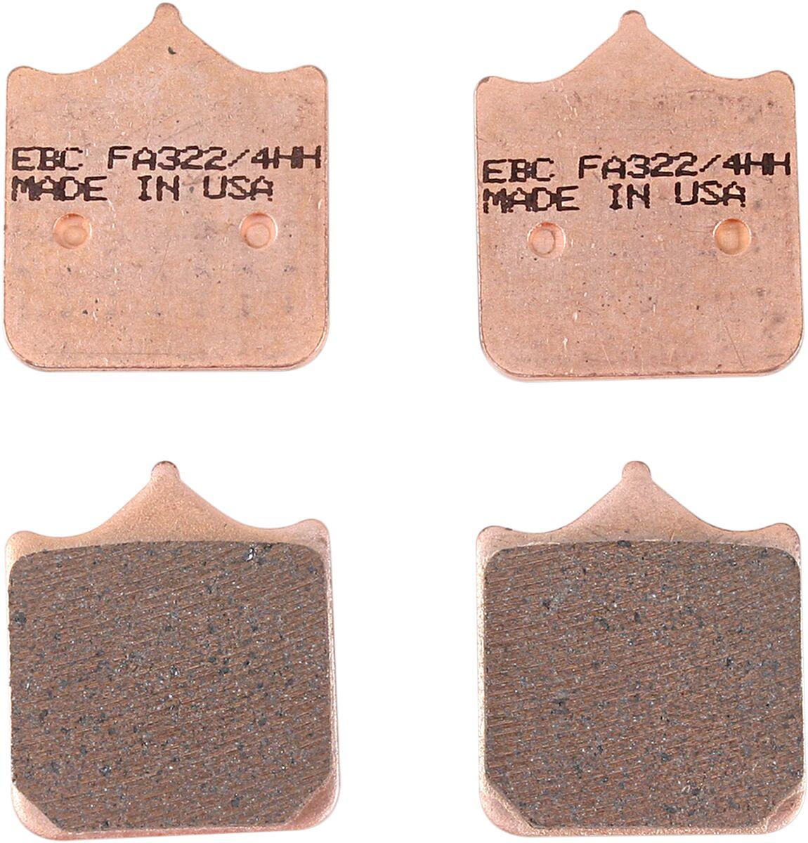 FA322/4HH - EBC Sintered HH Brake Pads For Husqvarna 701 Supermoto 2016-2024 Front