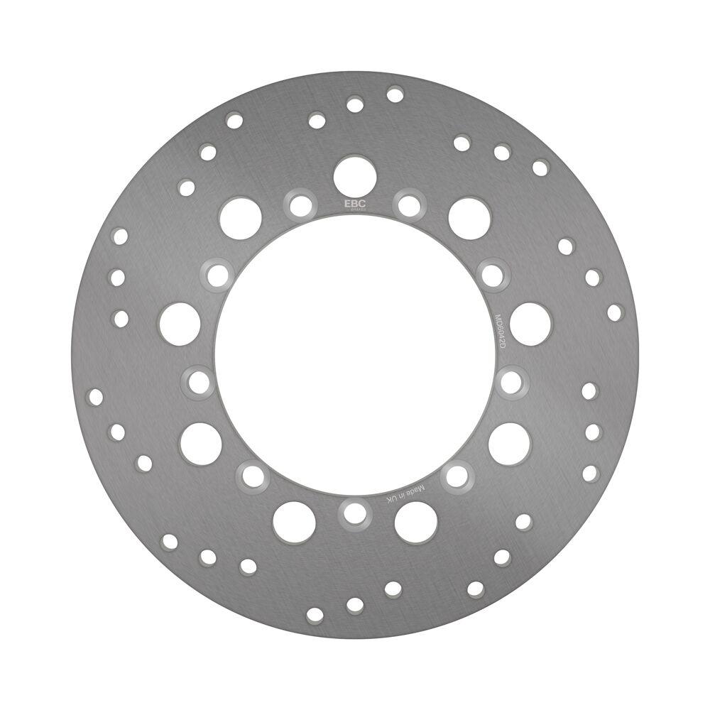 Ebc Gold/Zinc Md6042d - Round D-Series Fixed Brake Disc For Kawasaki Klr650 1987 Front Left