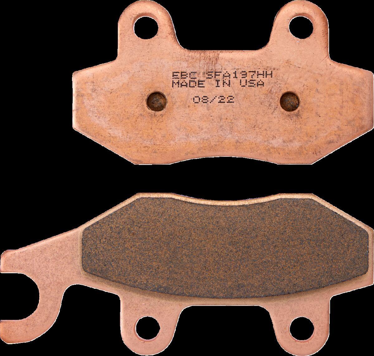 SFA197HH - EBC Scooter SFA Double-H Sintered Brake Pads For Kymco Agility+ 200 ABS 2021 Rear