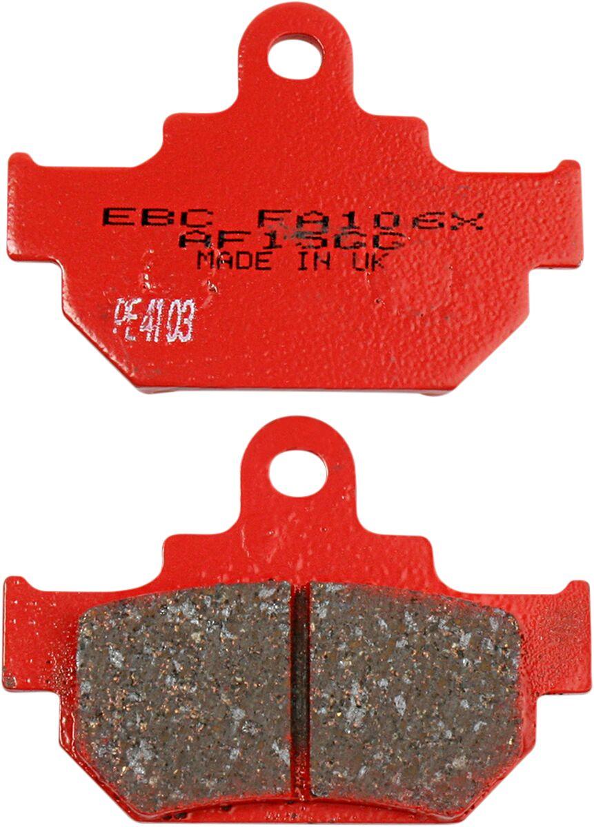 FA106TT - EBC Sport Carbon "X" Brake Pads For Suzuki GZ 125 Marauder 1998-2010 Front Left