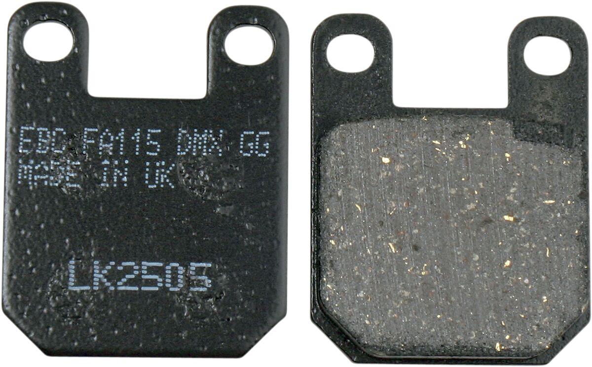 FA115 - EBC Organic Base FA Brake Pads For Mh Duna 125 2010-2013 Rear
