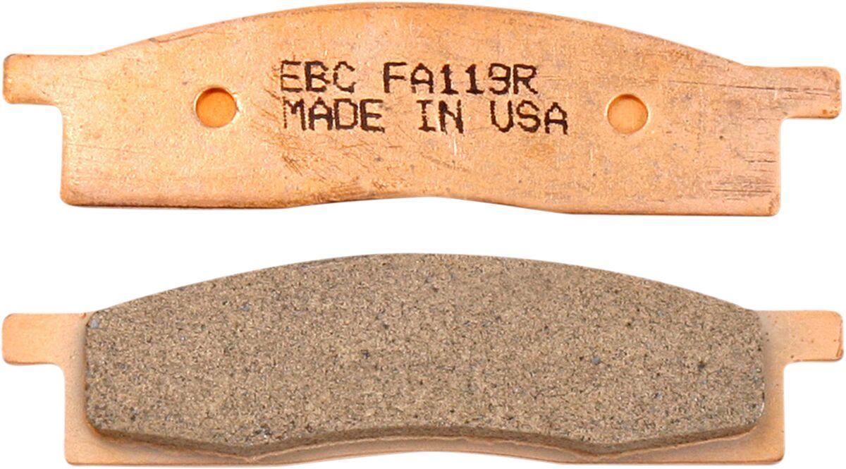 FA119R - EBC Long-Life Sintered "R" Brake Pads For Yamaha TT-R 125 2000-2009 Front