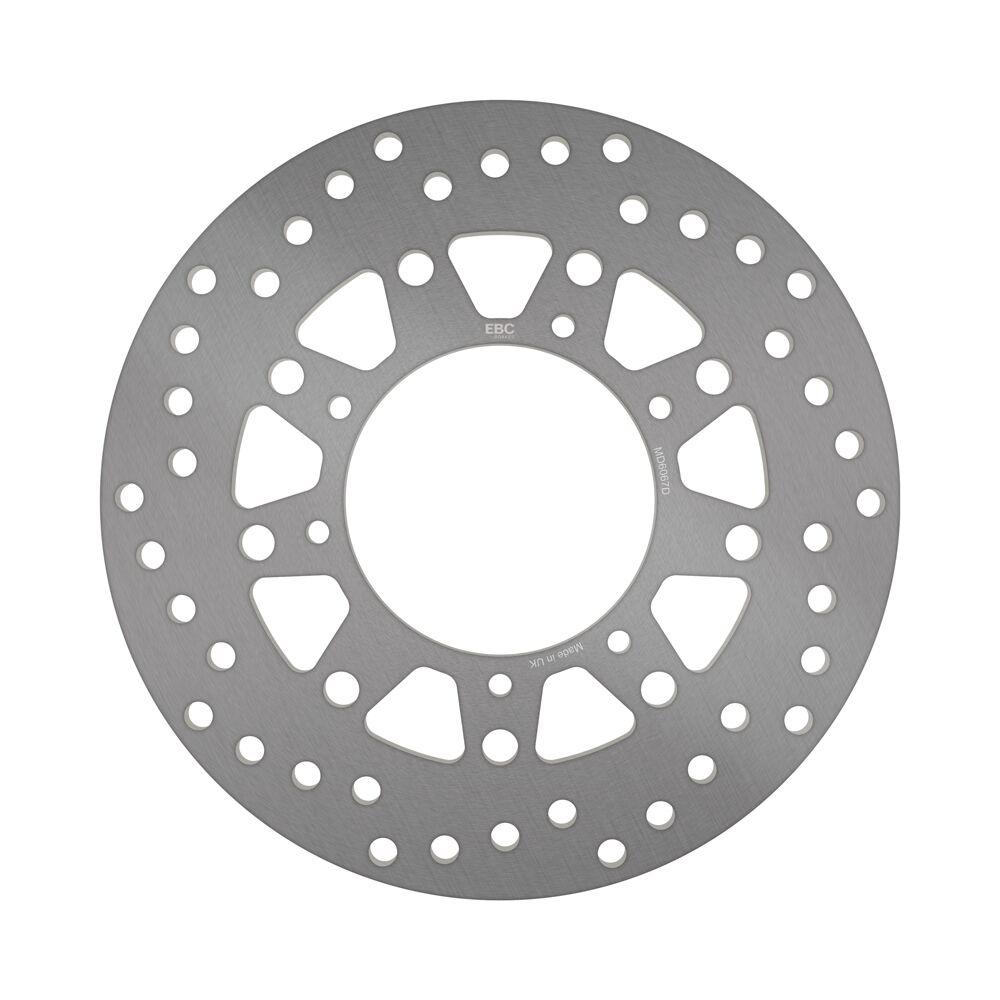 MD6067D - EBC Round D-Series Fixed Brake Disc For Yamaha DT 125 LC 1986-1987 Front