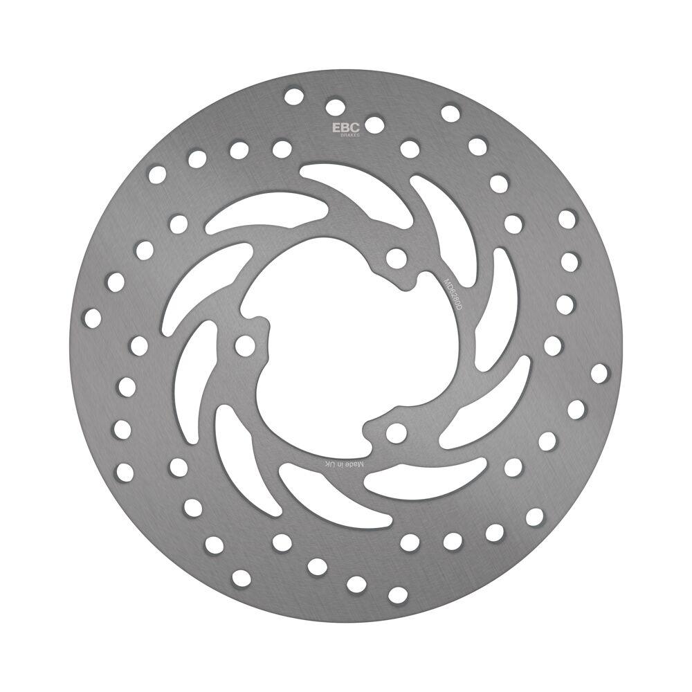 MD6280D - EBC Round D-Series Fixed Brake Disc For Yamaha DT 50 R 2002-2008 Rear