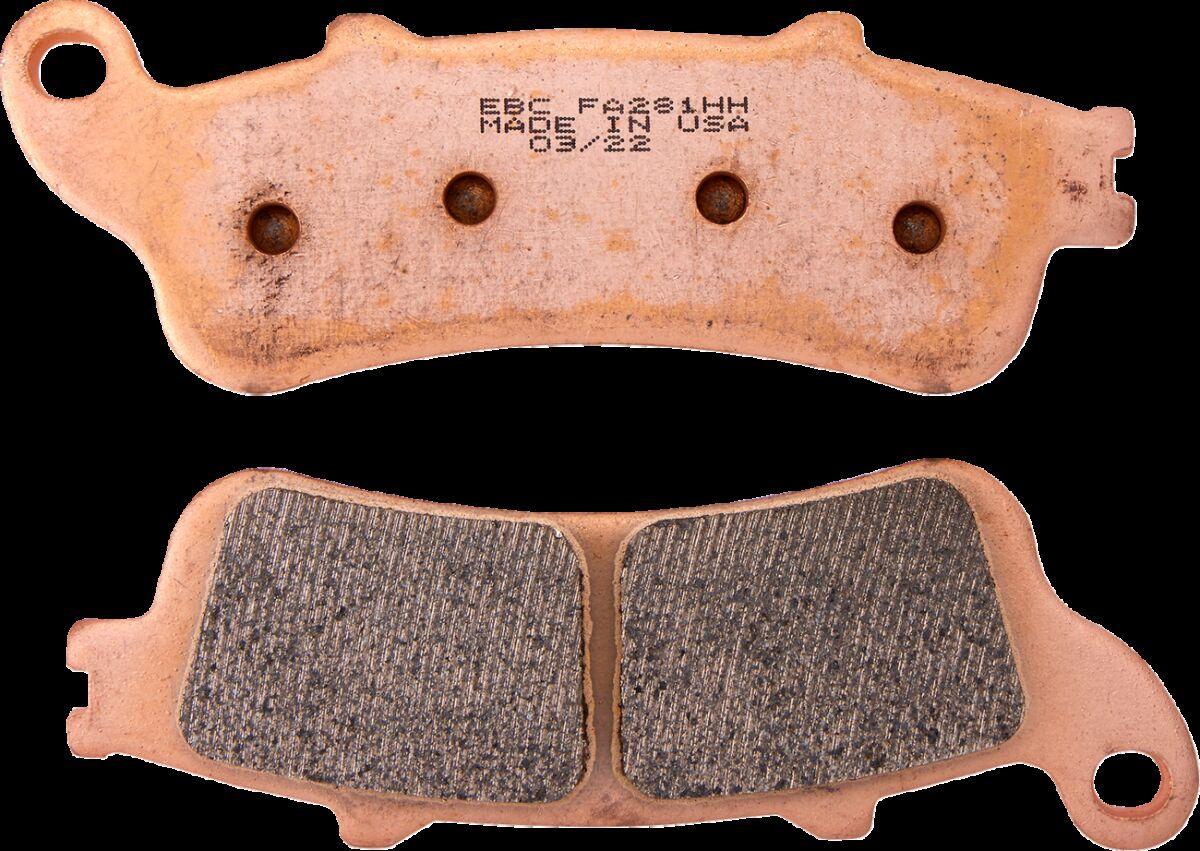 FA281HH - EBC HH Series Brake Pads For Kawasaki EN 650 Vulcan S 2015-2016 Front