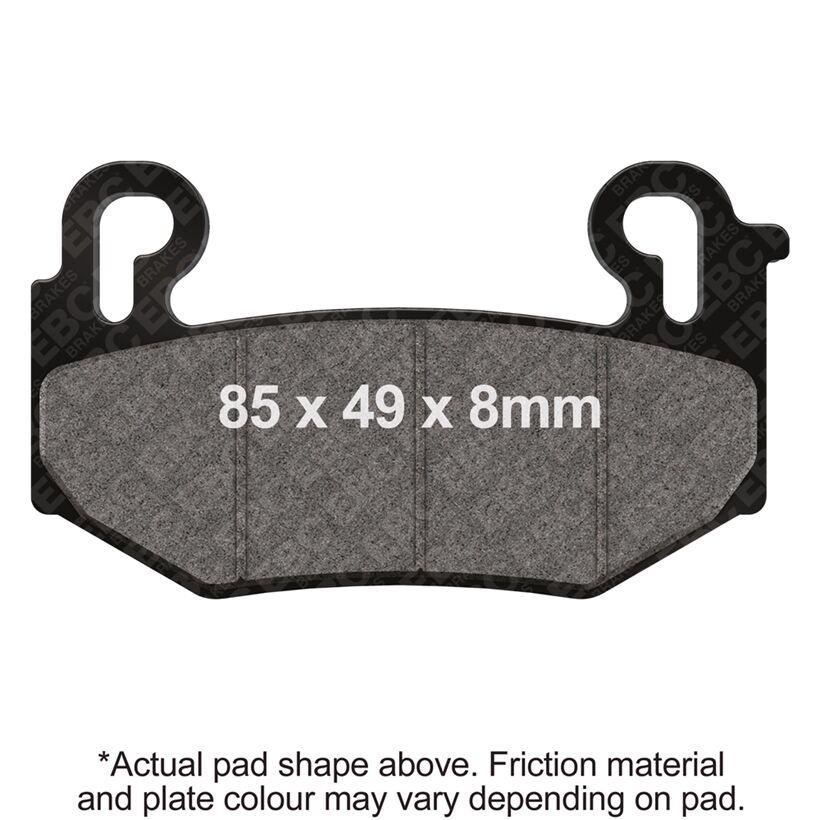 FA779HH - EBC FA-HH Series Sintered Brake Pads For BMW R 1300 GS ABS 2023-2026 Front