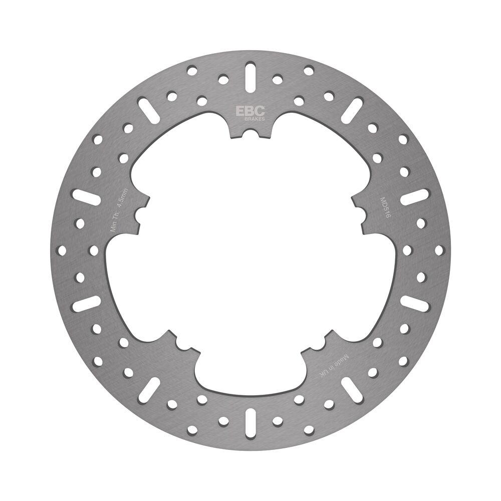MD516 - EBC Round HPSR solid Brake Disc For Harley Davidson FLD 1690 Dyna Switchback 2012-2013 Front Left