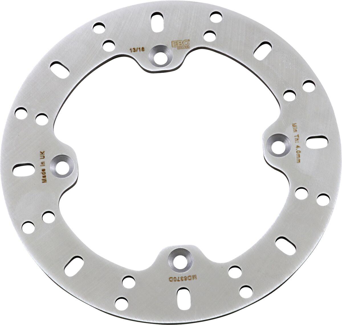 Ebc Silver Md6370d - Md Series Brake Disc For Can Am Commander 1000 Efi 2014-2017 Rear
