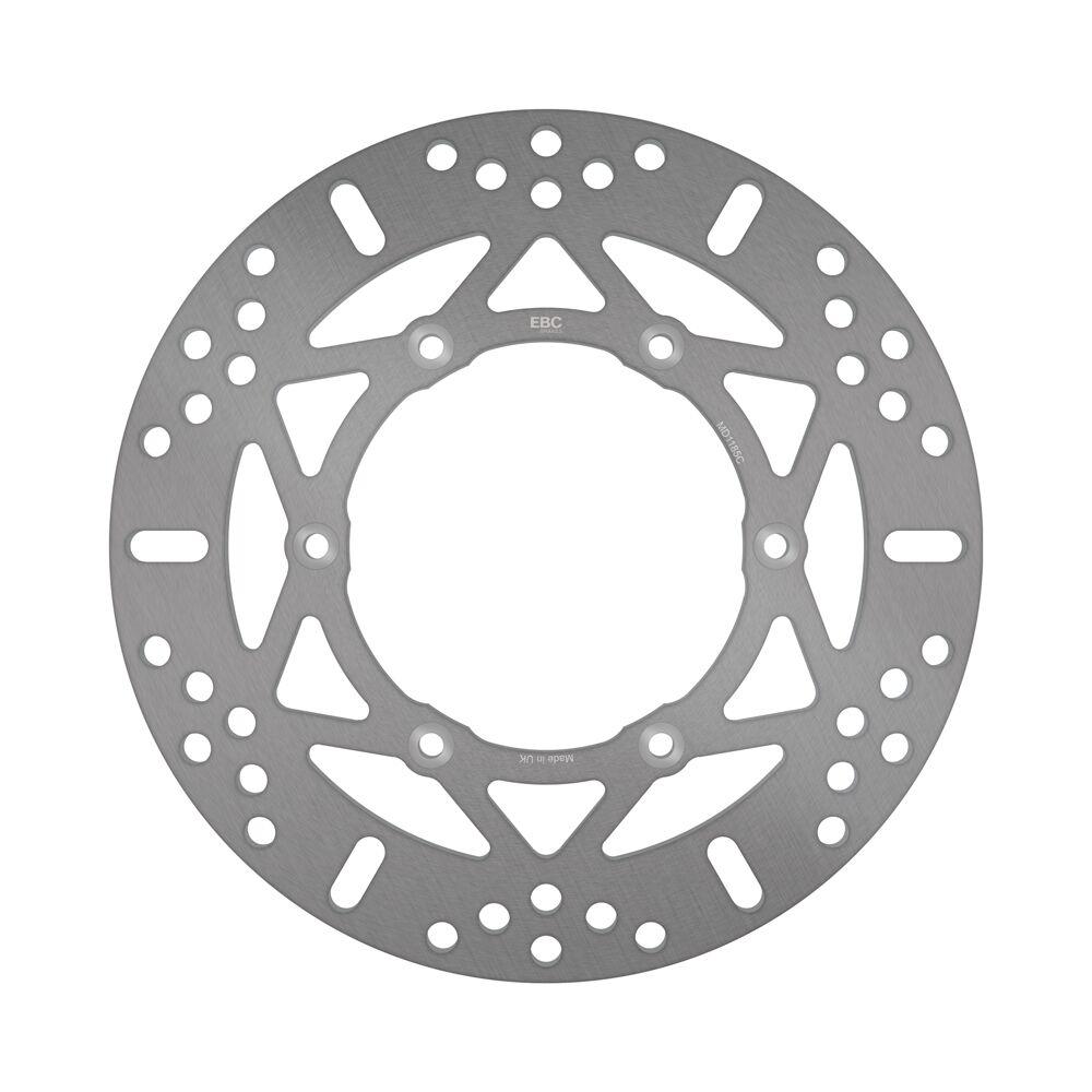 Ebc Stainless Steel Md6024d - Round D-Series Fixed Brake Disc For Kawasaki Kdx250 1989-1994 Rear
