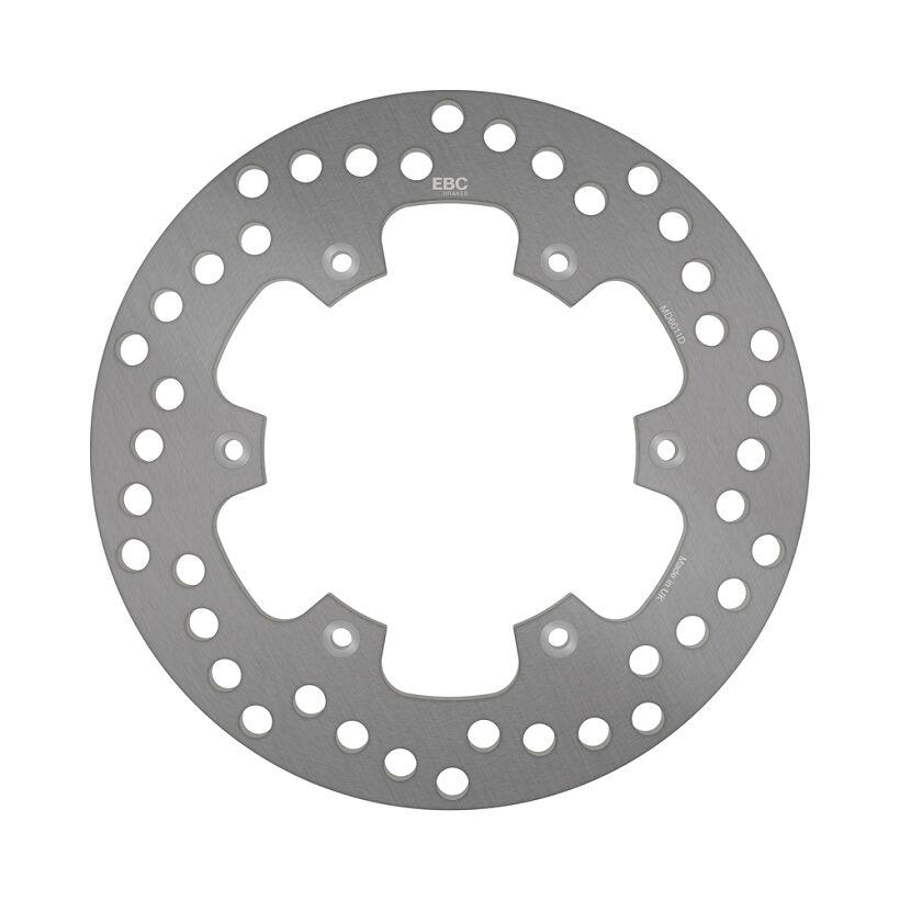 Ebc Silver Md6011d - Round D-Series Fixed Brake Disc For Yamaha Wr250 1991-1997 Rear