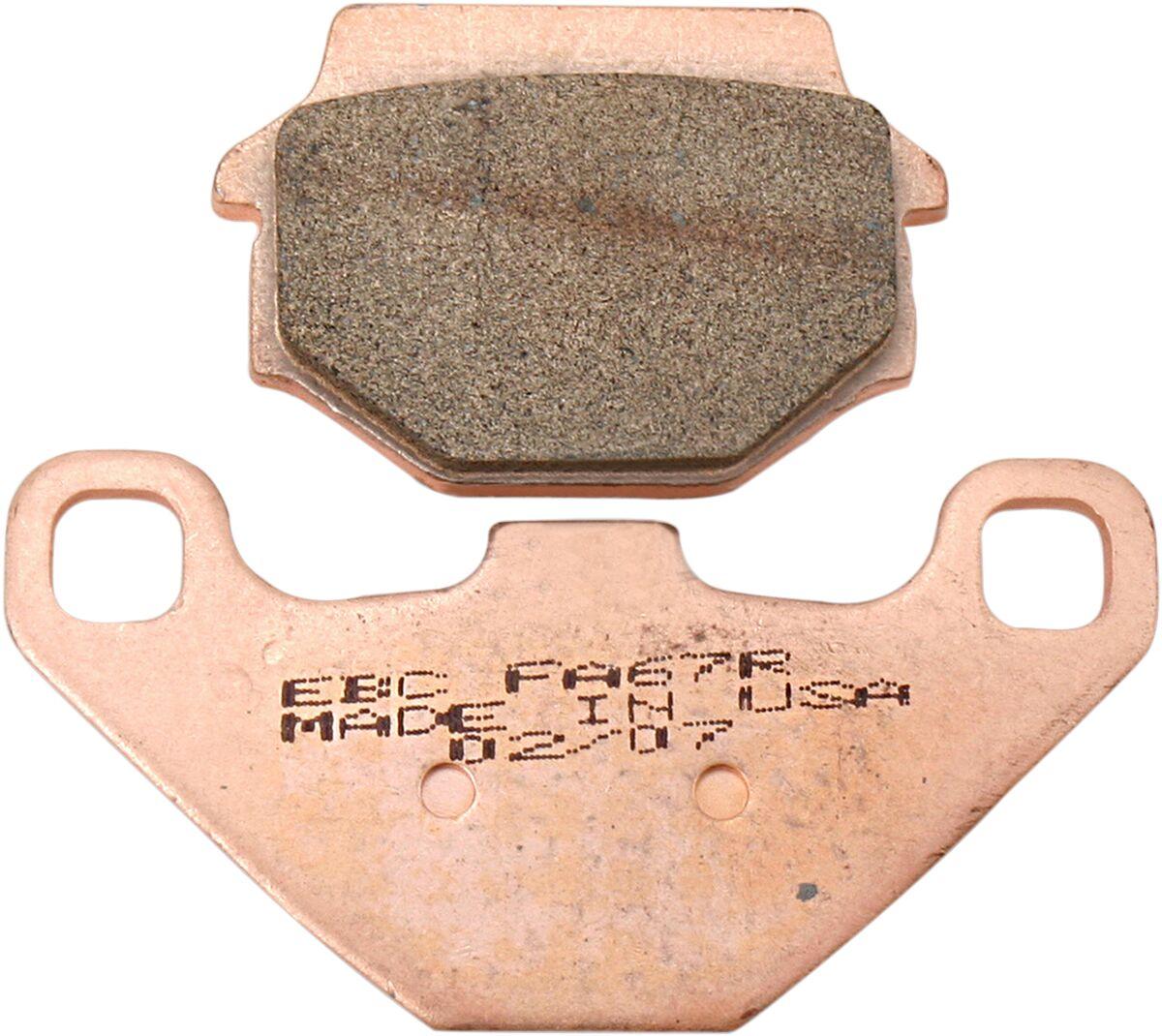 FA067R - EBC Long-Life Sintered "R" Brake Pads For TGB Blade 325 2X4 2010-2011 Rear