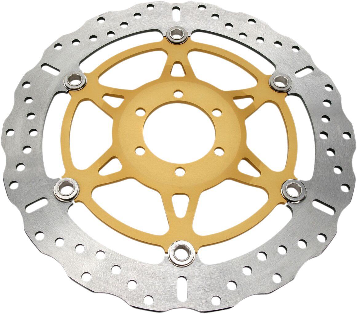 Ebc Gold/Silver/Stainless Steel Md2001xc - Xc Series Floating Contour Brake Disc For Ducati 907 I.e. 1990-1991 Front