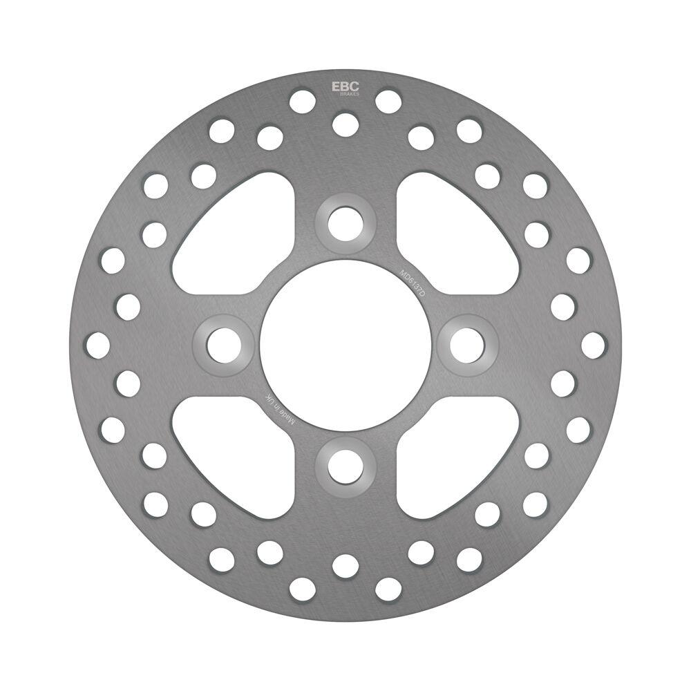 MD6137D - EBC Round D-Series Fixed Brake Disc For Kawasaki KFX450R 2x4 2008-2014 Front