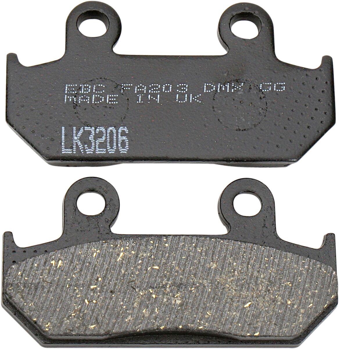 Ebc Fa203 - Organic Base "Fa" Brake Pads For Honda Cbr600f 1991-1994 Front