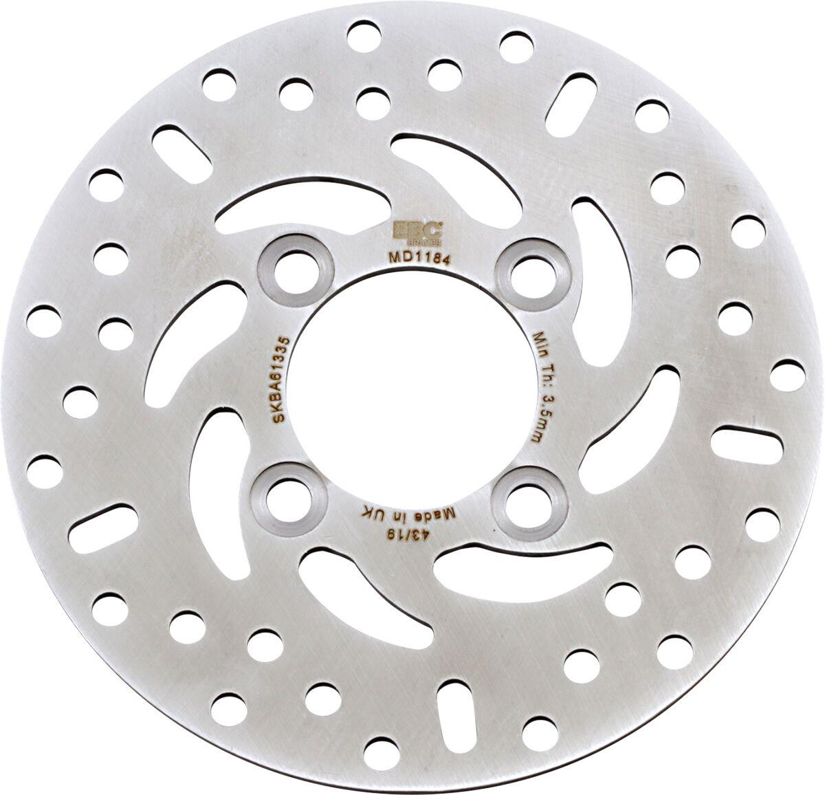 MD1184 - EBC MD Series Pro-Lite Brake Disc For Honda Grom 125 Mini Street X-Treme 2015-2020 Rear