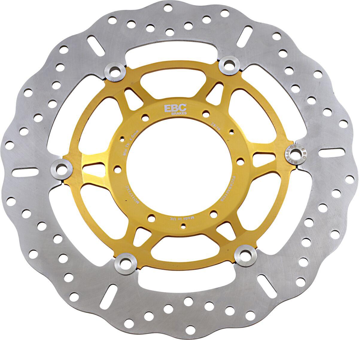 Ebc Gold/Silver Md1171xc - Pro-Lite Xc Contour Brake Disc For Honda Cbr 1000 Rr 2008-2026 Front