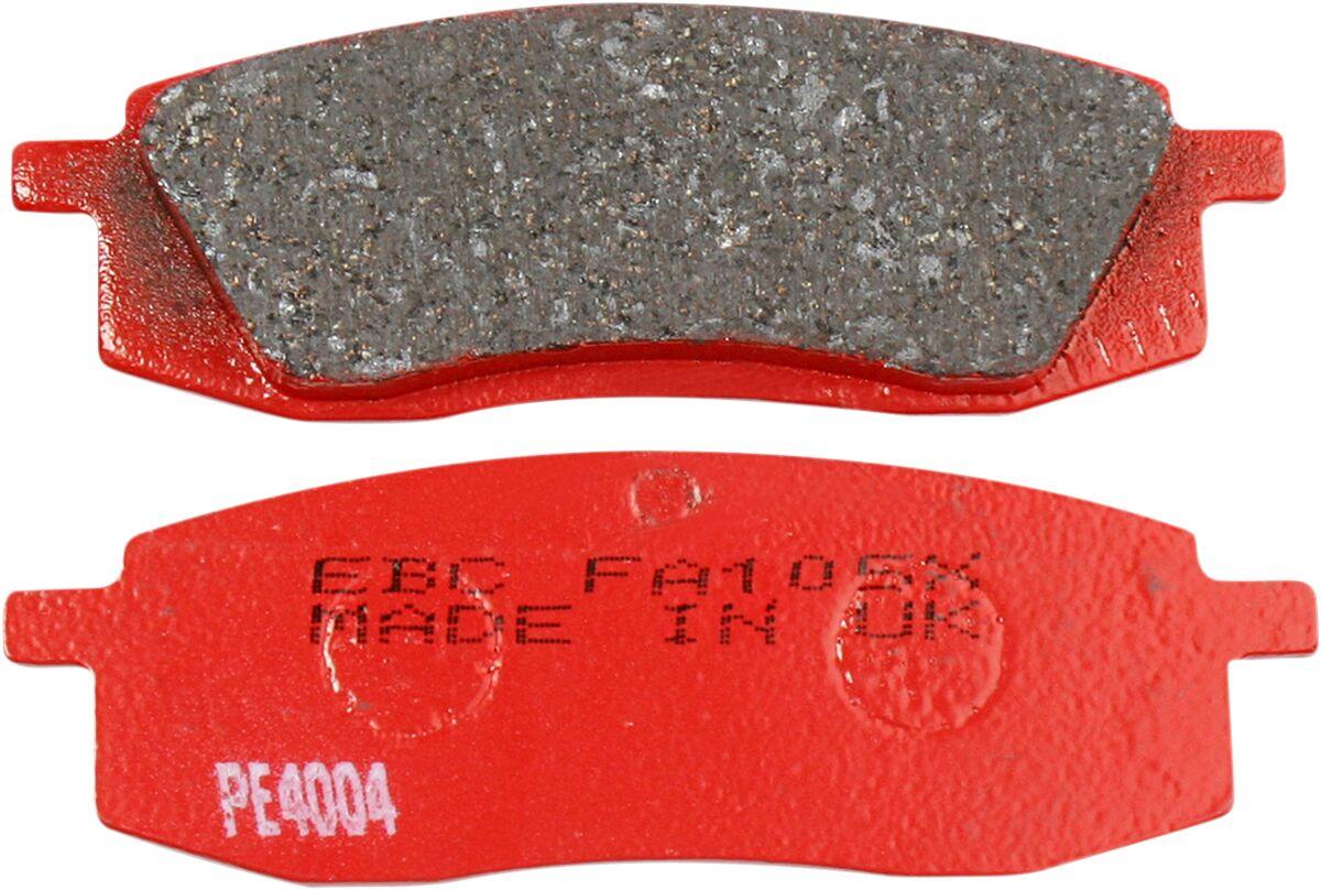 FA105TT - EBC Sport Carbon "X" Brake Pads For Yamaha TT 350 1985-1989 Front
