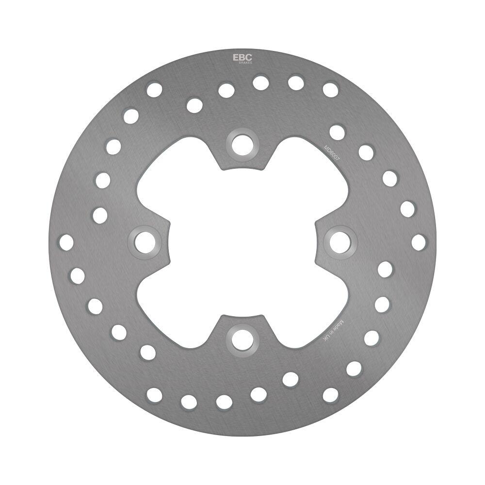 MD6007D - EBC Round D-Series Fixed Brake Disc For Honda ATC250R LC 1985-1986 Rear