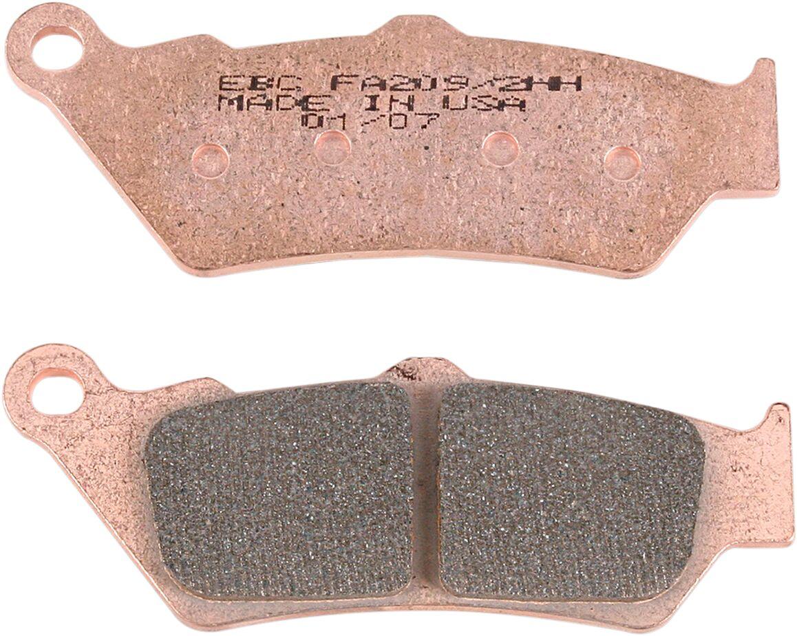 FA209/2HH - EBC Sintered HH Brake Pads For Moto Morini 6 1/2 Seimmezzo 650 SCR ABS 2022-2024 Front