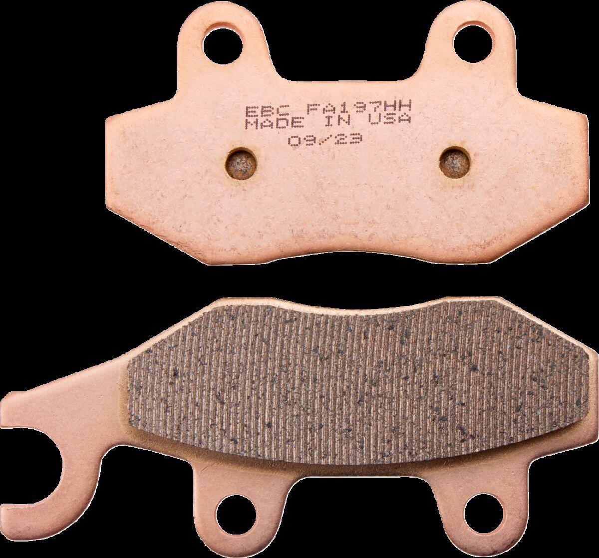 FA197HH - EBC Sintered "HH" Brake Pads For Bajaj Avenger 150 2015-2016 Front