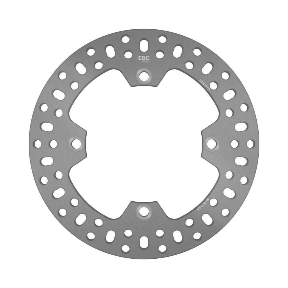 Ebc Gold/Zinc Md6287d - Round D-Series Fixed Brake Disc For Husqvarna Cr125 2000-2001 Rear