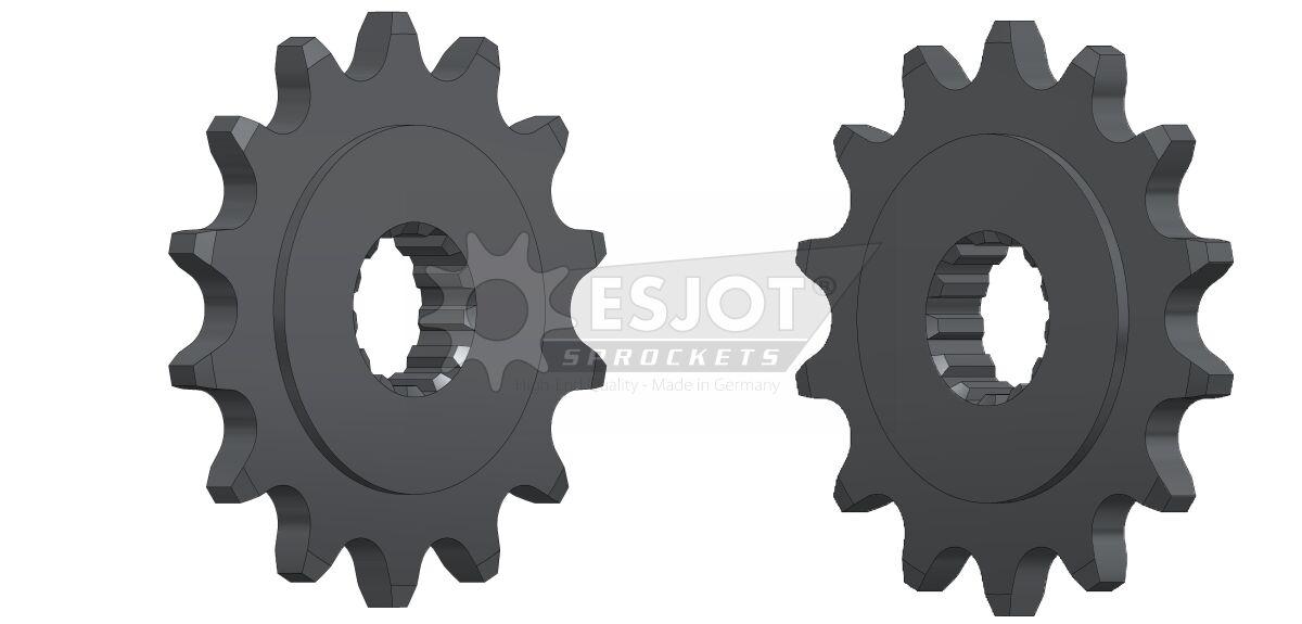 50-32198-14 - Esjot Standard 520 Sprocket For Zontes 350 GK ABS 2022-2023 Front 14T