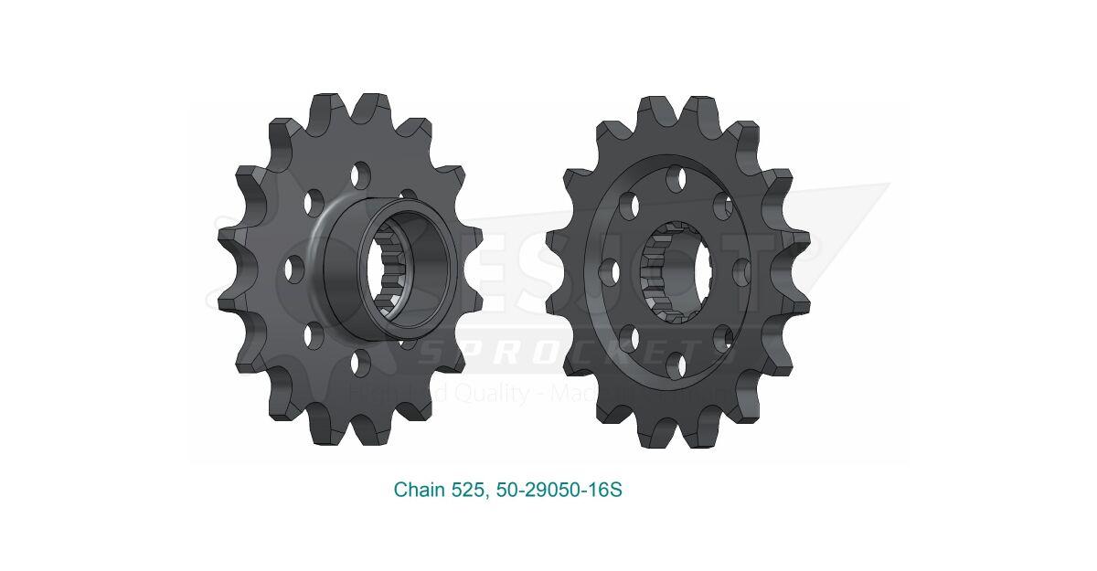 50-29050-16S - Esjot Sport 525 Sprocket For Mv Agusta Brutale 1000 RR ABS 2020-2022 Front 16T