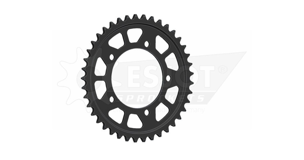 50-29059-41 - Esjot Standard 525 Sprocket For Brixton BX 1200 ABS 2024-2025 Rear Black 41T