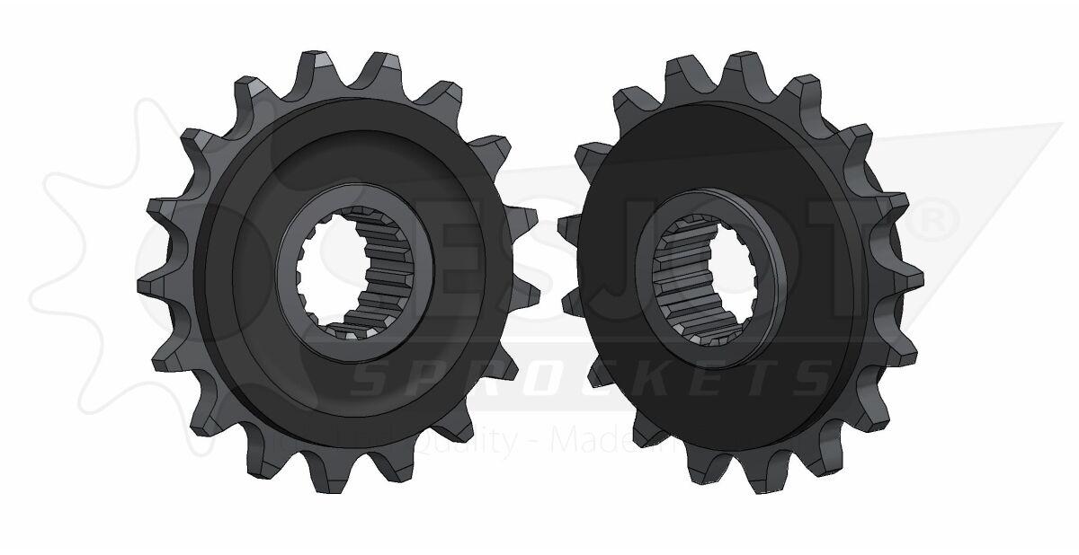 Esjot 50-29020-17 - Standard 525 Sprocket For Aprilia Etv 1000 2001-2005 Front 17T