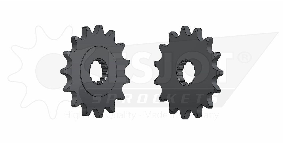 50-32014-15 - Esjot Standard 520 Sprocket For Suzuki DR250 S 1982-1989 Front 15T
