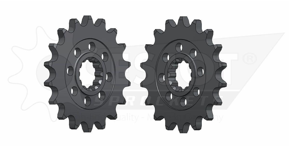 50-29056-18S - Esjot Sport 525 Sprocket For Kawasaki H2 1000 ABS 2018-2020 Front 18T