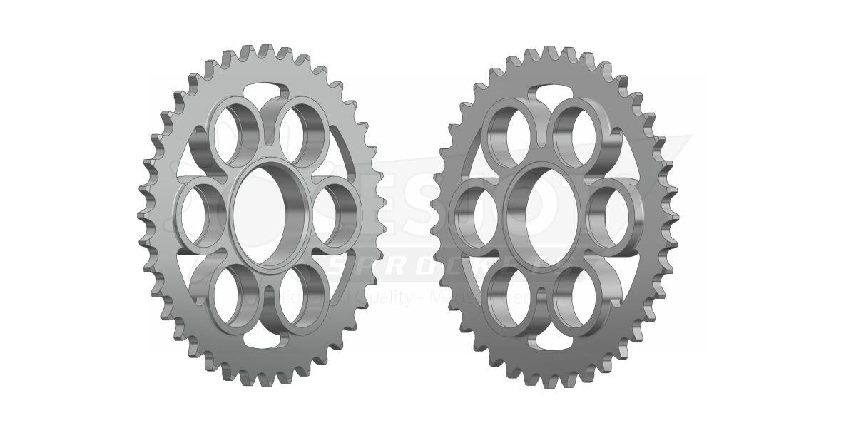 50-29048-39 - Esjot Standard 525 Sprocket For Ducati Monster 1200 R ABS 2016-2019 Rear Zinc Plated 39T