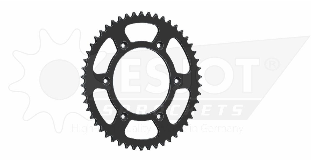 50-32045-50 - Esjot Standard 520 Sprocket For Honda CR125 1984-2007 Rear Black 50T