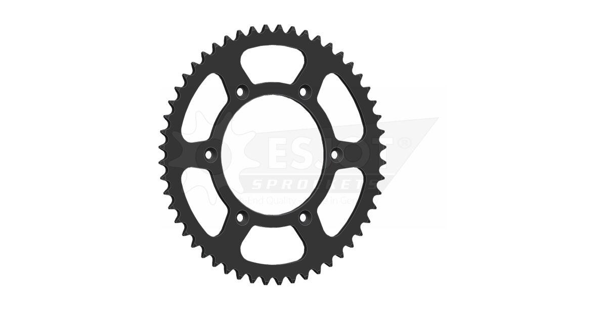50-32065-52 - Esjot Standard 520 Sprocket For Husqvarna 701 Enduro 2016-2024 Rear Black 52T