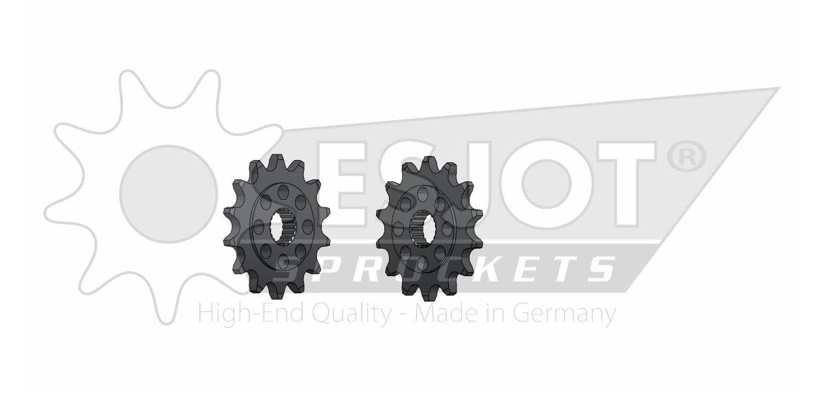 50-32196-14S - Esjot Sport 520 Sprocket For Zontes 125 G1 ABS 2021-2023 Front 14T