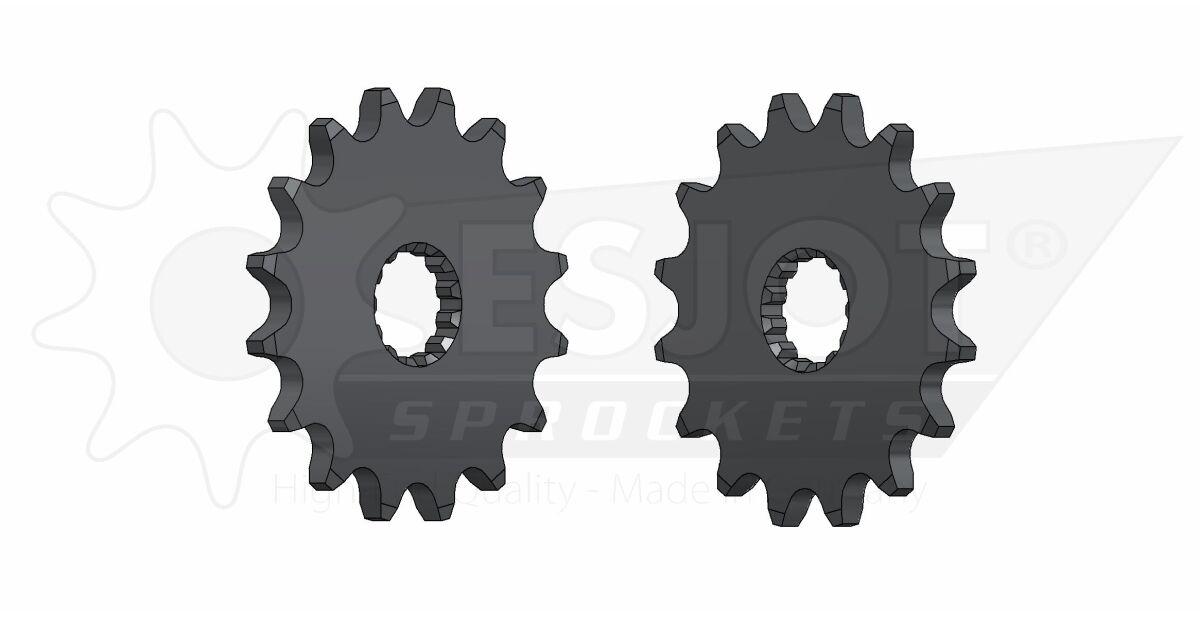50-32006-16 - Esjot Standard 520 Sprocket For Moto Morini 6 1/2 Seimmezzo 650 SCR ABS Front 16T