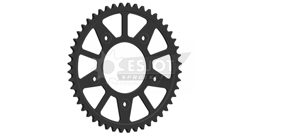 50-35067-48 - Esjot Standard 530 Sprocket For Harley Davidson RA 1250 ABS 2021-2024 Rear Black 48T