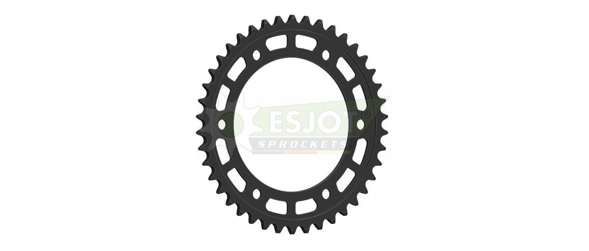 50-29054-42 - Esjot Standard 525 Sprocket For Honda CBR 1000 RR 2025-2026 Rear Black 42T