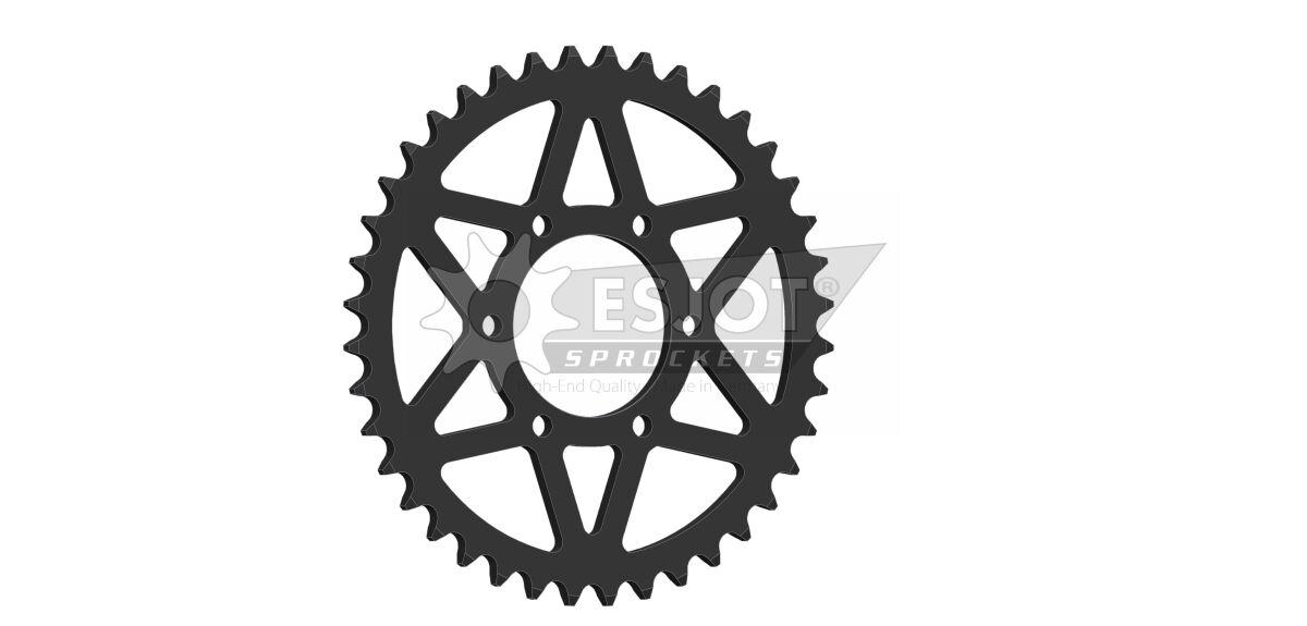 50-32182-40 - Esjot Standard 520 Sprocket For Voge Classic 300 AC ABS 2022-2023 Rear Black 40T