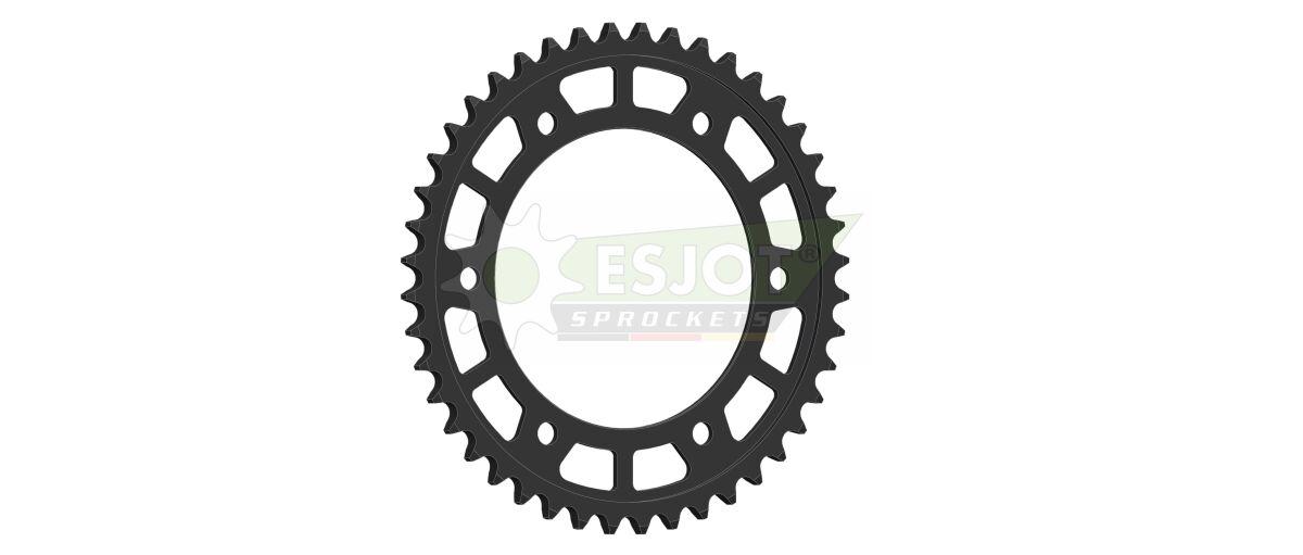 50-29054-44 - Esjot Standard 525 Sprocket For Honda CBR 1000 RR 2025-2026 Rear Black 44T