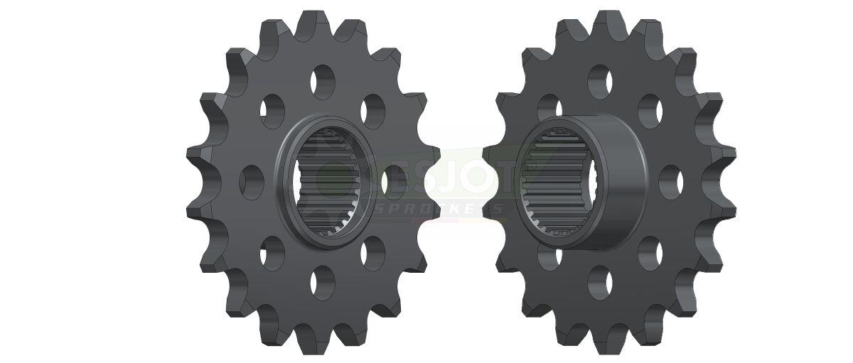50-29034-18S - Esjot Sport 525 Sprocket For Aprilia NA 850 2008-2012 Front 18T