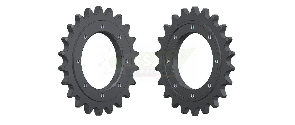 50-29031-22 - Esjot Standard 525 Sprocket For Gilera GP 800 2007-2012 Front 22T