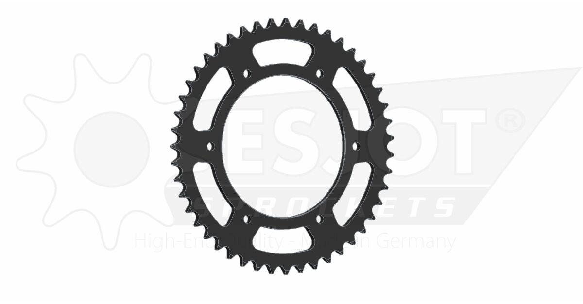 50-32050-47 - Esjot Standard 520 Sprocket For Aprilia ETX125 1985-1988 Rear Black 47T