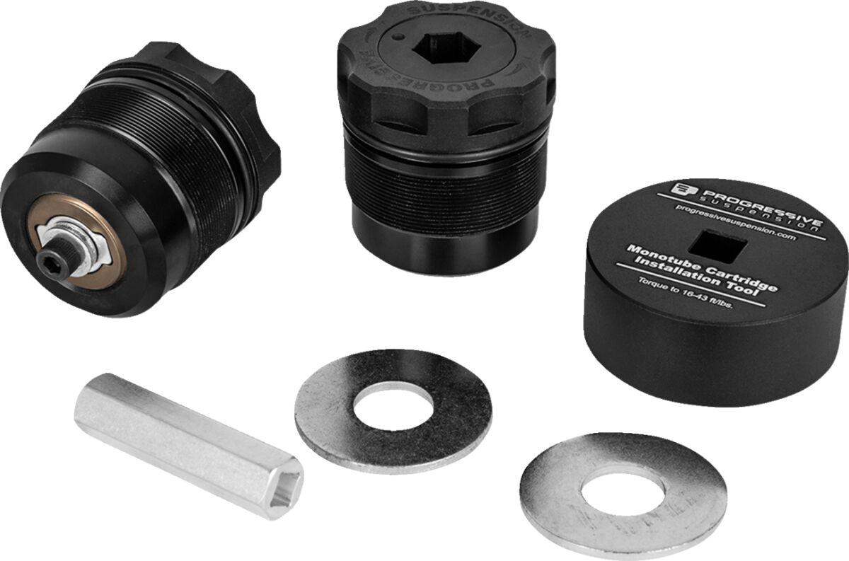 31-5056 - Progressive Suspension Fork Preload Adjusters For Harley Davidson FLD 1690 2012-2013