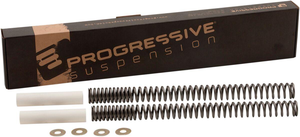 11-1536 - Progressive Suspension Heavy Duty Fork Spring Kit For Harley Davidson FL 1200 1947-1977