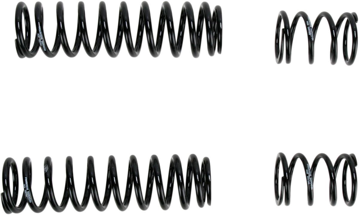 03-1321B - Progressive Suspension 13 Series Shock Springs For Honda CR125 Elsinore 1976-1977 Rear - Black